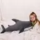 Plush toy WP MERCHANDISE Shark grey, 80 cm
