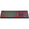 Dark Project KS-42 Keycaps PBT,  ENG/RU/UA, Gray / Red