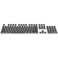 Dark Project KS-0049 Puddings PBT Keycaps, ENG/RU/UA Negro