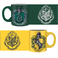 Harry Potter - Slytherin and Hufflepuff Mug Set of 2, 110 ml