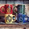 Harry Potter - Slytherin and Hufflepuff Mug Set of 2, 110 ml