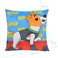 WP MERCHANDISE Patron the Dog (cartoon) - Dog Patron decorative pillow