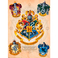 HARRY POTTER - Set 2 postere Chibi - Crest & Marauders (52x38) x4