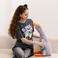 Плюшена възглавница WP MERCHANDISE Goose Sally, сива, 78 cm
