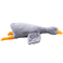 Plush pillow WP MERCHANDISE Goose Sally, grey, 78 cm