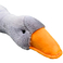 Plush pillow WP MERCHANDISE Goose Sally, grey, 78 cm