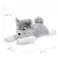 Βελούδινο παιχνίδι WP MERCHANDISE Huggy Husky Lori, 77 cm