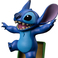 Iron Studios Lilo And Stitch - Estatua de Stitch Art a escala 1/10
