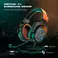 Fifine H6X Professional Gaming USB RGB Gaming Headset, Black