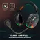 Fifine H6X Professional Gaming USB RGB Gaming Headset, Black