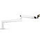 FIFINE BM88 Steady Soporte de brazo de pluma de metal, blanco