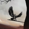 Weta Workshop Trilogia del Signore degli Anelli - Sagoma di Gandalf su Gwaihir Metalbird