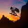 Weta Workshop La trilogia del Signore degli Anelli - Silhouette di Balrog Metalbird