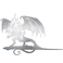 Weta Workshop La trilogia del Signore degli Anelli - Silhouette di Balrog Metalbird