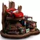 Iron Studios Cars - Lightning McQueen & Tow Mater Deluxe Art Scale 1/10 szobor