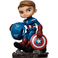 Iron Studios Infinity Saga - Figura di Capitan America Minico