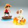 ONE PIECE WORLD FIGURKA KOLEKCJONERSKA LOG STORIES-MONKEY.D.LUFFY & GOING MERRY-