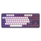 Dark Project ALU87 Violet - Tastiera meccanica da gioco (ISO DE)