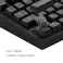 Dark Project ALU Terra Nostra Black - Wired Gaming Keyboard (ISO DE)