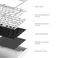 Dark Project ALU Terra Nostra White - Wired Gaming Keyboard (ISO DE)