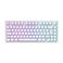 Dark Project ALU Terra Nostra White - Wired Gaming Keyboard (ISO DE)