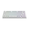 Dark Project ALU Terra Nova White - Teclado inalámbrico para juegos (ISO DE)