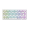 Dark Project ALU Terra Nova White - Teclado inalámbrico para juegos (ISO DE)