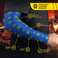 World of Warcraft Alliance nahtlose Gaming-Armlinge blau, S