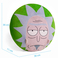 Plyšový polštář RICK AND MORTY Rickův obličej 36 cm