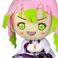 Bandai Banpresto Demon Slayer: Kimetsu no Yaiba - Mitsuri Kanroji/Muichiro Tokito-(A:Mitsuri Kanroji) Big Plush