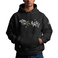 Rick and Morty hoodie with logo black, XXL