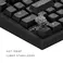 Dark Project ALU Terra Nostra Black - Wired Gaming Keyboard (ANSI UA)