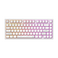 Dark Project ALU Terra Nostra White - Ενσύρματο πληκτρολόγιο παιχνιδιών (ANSI UA)