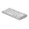 Dark Project ALU Terra Nova White - Ασύρματο πληκτρολόγιο παιχνιδιών (ANSI UA)