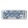 MCHOSE X75 albastru/gri - Tastatură de gaming wireless