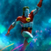 Iron Studios Warner Bros - Captain Planet Kunst Maßstab 1/10