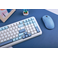 MCHOSE K99 Sky Blue - Tastatură de gaming wireless
