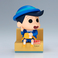 Bandai CRAYON SHINCHAN Nakayoshi memories～Let's go to kindergarten～with Kazama-kun(B:Kazama-kun)