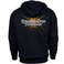 Kingdom Come Deliverance II Temporary Keyart - Sudadera con capucha y cremallera Azul oscuro, M