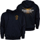 Kingdom Come Deliverance II Temporary Keyart - Sudadera con capucha y cremallera Azul oscuro, L