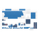 Dark Project x GeekBoy Keycaps - 2 Skins in 1 set [ANSI & ISO]