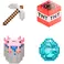 Noble Collection Minecraft - Loot Chest Assortment/Cdu 1.0 (4x2 jednotky)