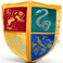 Noble Collection Harry Potter - Zlatý dráteník - plyšový polštářek s erbem