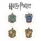 Noble Collection Harry Potter - odznaky pro bradavický rod