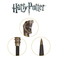 Noble Collection Harry Potter - Lucius Malfoy pálcás toll és könyvjelző