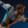 Iron Studios Star Wars: Clone Wars - Obi-Wan Kenobi Arte Escala 1/10