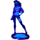 League of Legends K/DA Akali Unlocked Statue
