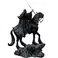 Iron Studios A Gyűrűk Ura - Nazgul lovon Deluxe szobor 1/10 méretarányban