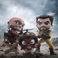 Iron Studios Deadpool and Wolverine set Unmasked MiniCo