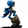 Iron Studios Batman: Batman auf Bat-Signal (blaue Variante) MiniCo